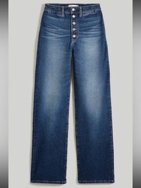 Madewell the curvy perfect vintage wide leg jean in clemen